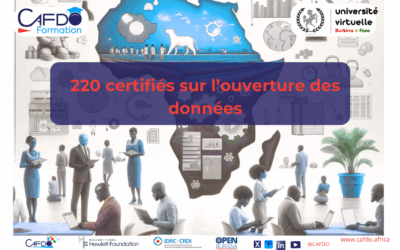 Une nouvelle génération des leaders du changement: 220 certifiés sur l’ouverture des données