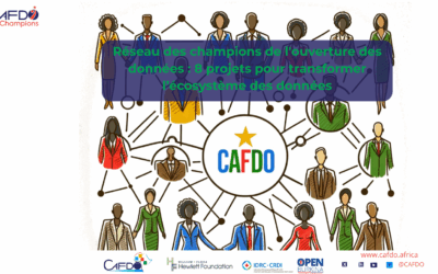 Réseau des champions de l’ouverture des données : 8 projets pour transformer l’écosystème des données.